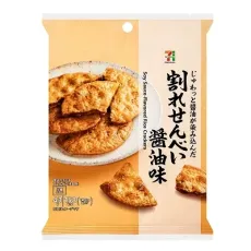 세븐일레븐 균열 센베이 간장 맛 43g 일본편의점