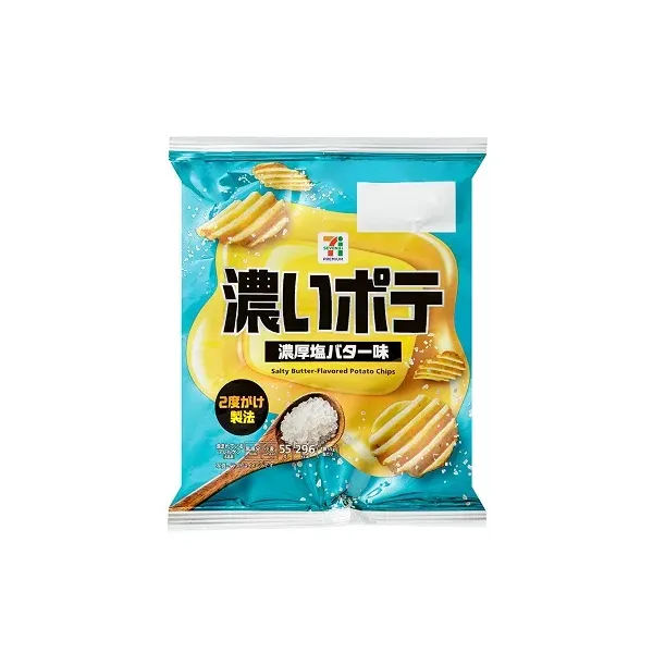 세븐일레븐 진한 감자 진한 소금 버터 맛 55g 일본편의점