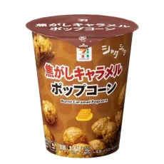 세븐일레븐 탄 캐러멜 팝콘 38g 일본편의점