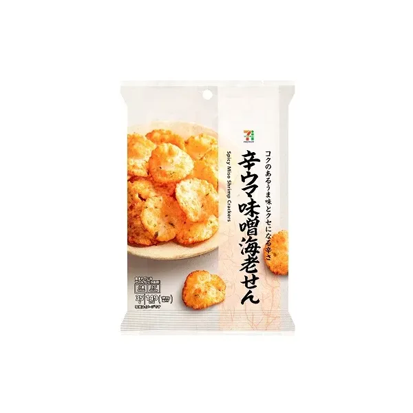 세븐일레븐 매운 말 된장 새우 센 35g 일본편의점