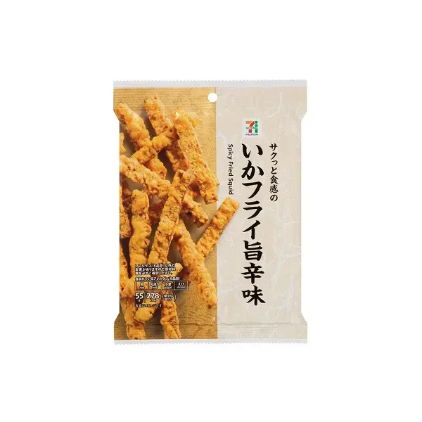 세븐일레븐 튀김 맛 매운 55g 일본편의점