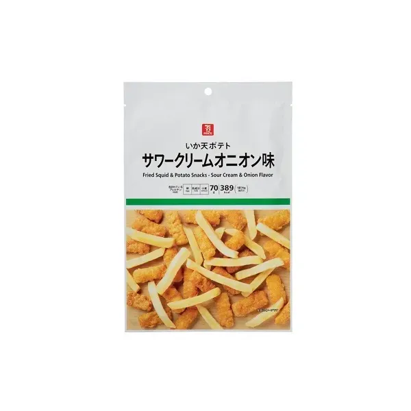 세븐일레븐 오징어 천 감자 사워 크림 양파 맛 70g 일본편의점