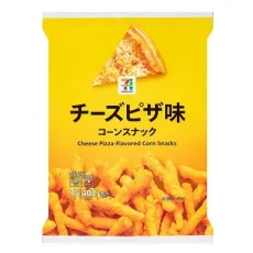세븐일레븐 옥수수 간식 치즈 피자 맛 75g 일본편의점