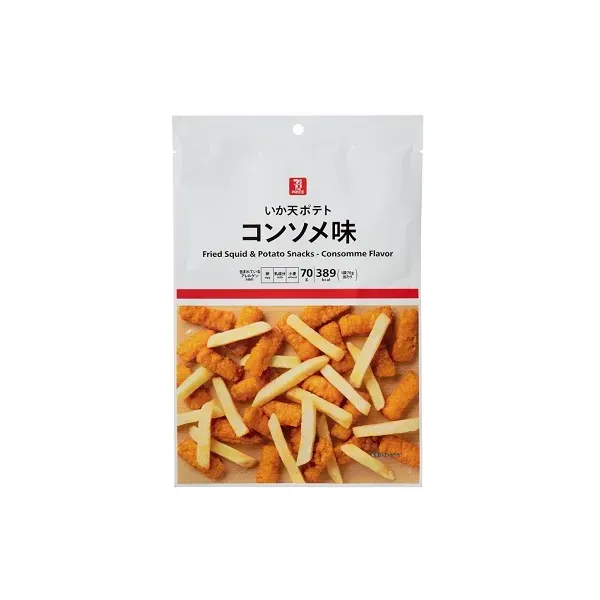 세븐일레븐 오징어 천 감자 콩소메 맛 70g 일본편의점