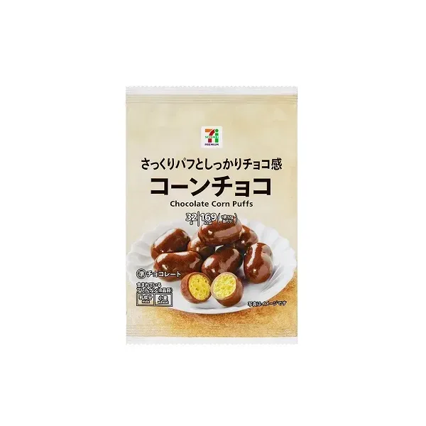 세븐일레븐 콘 초콜릿 32g 일본편의점