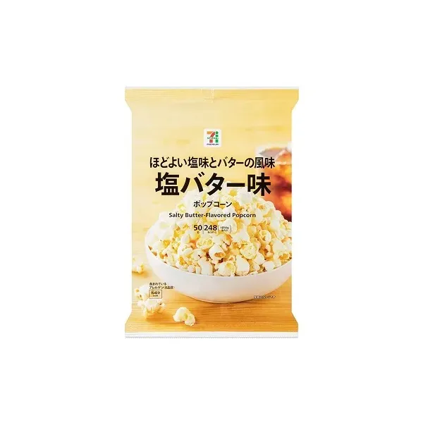 세븐일레븐 팝콘 소금 버터 50g 일본편의점