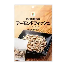 세븐일레븐 아몬드 피쉬 10봉입 일본편의점