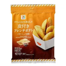 세븐일레븐 가죽 프렌치 감자 버터 간장 맛 42g 일본편의점