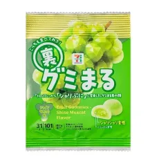 세븐일레븐 뒷 구미 마루 샤인 무스카트 맛 31g 일본편의점