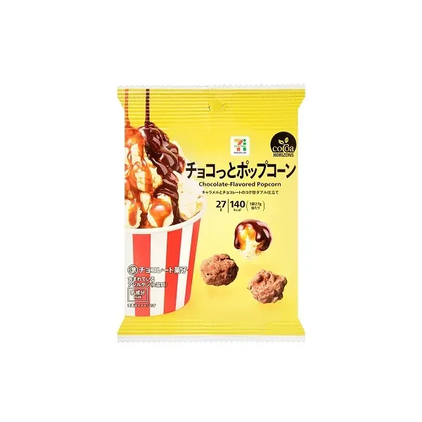 세븐일레븐 초콜릿과 팝콘 27g 일본편의점