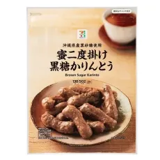 세븐일레븐 꿀 두번 걸어 흑설탕 카린토 130g 일본편의점