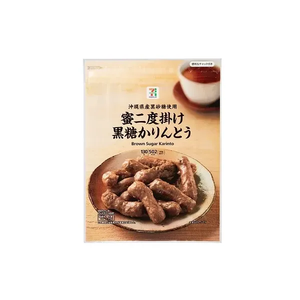세븐일레븐 꿀 두번 걸어 흑설탕 카린토 130g 일본편의점