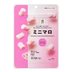 세븐일레븐 미니 말로 딸기 크림 맛 35g 일본편의점