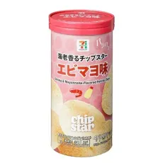 세븐일레븐 새우 향기 칩 스타 새우 마요 맛 45g 일본편의점