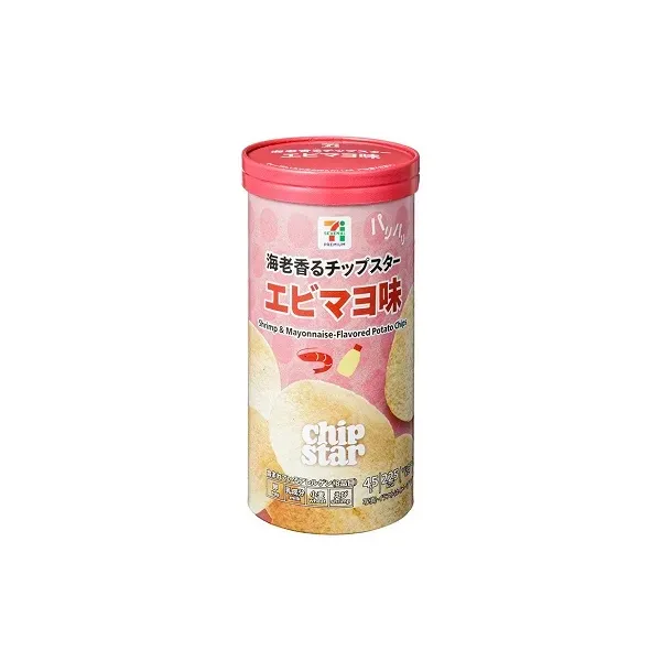 세븐일레븐 새우 향기 칩 스타 새우 마요 맛 45g 일본편의점