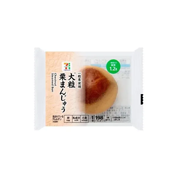 세븐일레븐 큰 곡물 만주 1개 일본편의점