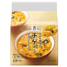 세븐일레븐 동결 건조 치게 스프 5 봉지 일본편의점