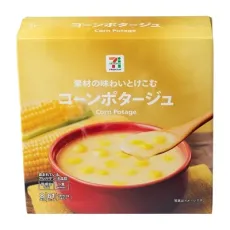 세븐일레븐 옥수수 포타주 8봉입 일본편의점