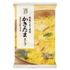 세븐일레븐 동결 건조 가키타마 수프 7.0g 일본편의점