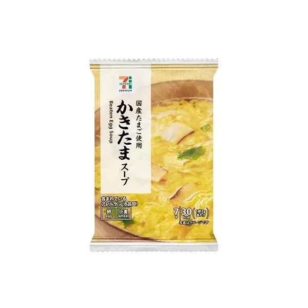 세븐일레븐 동결 건조 가키타마 수프 7.0g 일본편의점