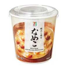 세븐일레븐 컵 된장국 Nameko 64.3g 일본편의점