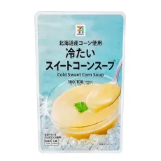 세븐일레븐 차가운 스위트 옥수수 스프 160g 일본편의점