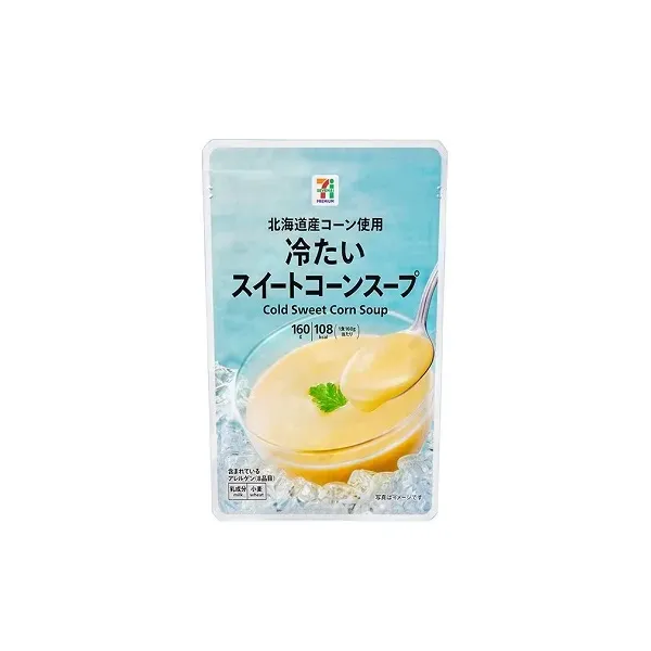 세븐일레븐 차가운 스위트 옥수수 스프 160g 일본편의점