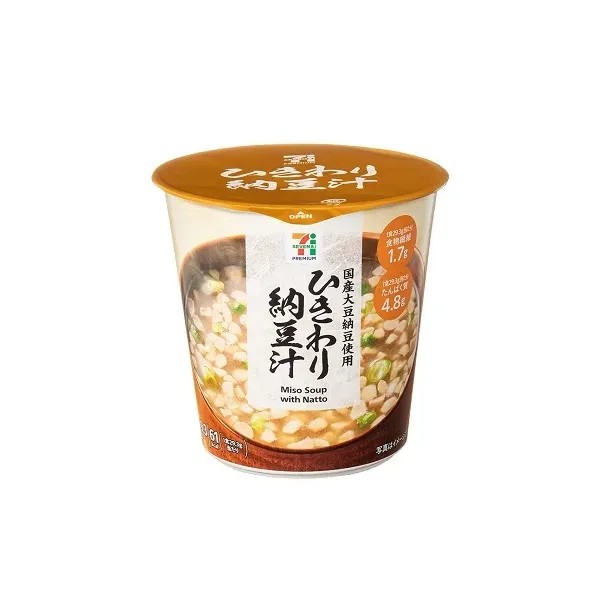 세븐일레븐 컵 된장국 히키와리 낫토국 29.3g 일본편의점