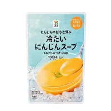 세븐일레븐 차가운 당근 수프 160g 일본편의점