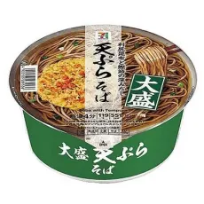 세븐일레븐 오모리 튀김 소바(서일본) 119g 일본편의점