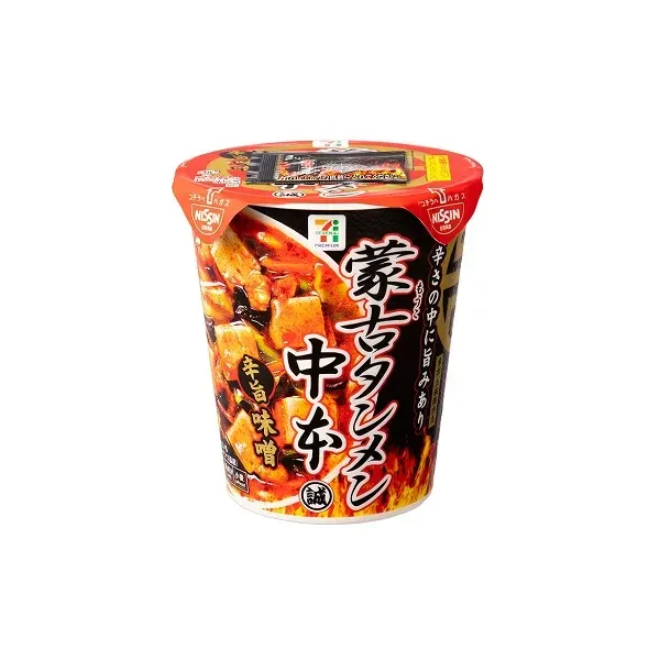 세븐일레븐 몽고 탕멘 나카모토 맛 맛 된장 122g 일본편의점