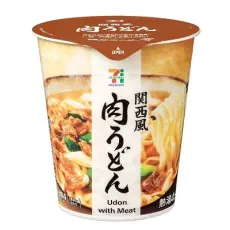 세븐일레븐 간사이풍 고기 우동 65g 일본편의점