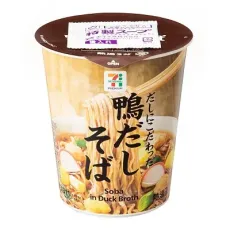 세븐일레븐 오리다시 소바 73g 일본편의점