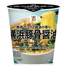 세븐일레븐 요코하마 돼지뼈 간장라면 69g 일본편의점