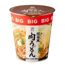 세븐일레븐 간사이풍 고기 우동 BIG 89g 일본편의점