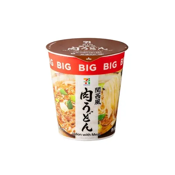 세븐일레븐 간사이풍 고기 우동 BIG 89g 일본편의점