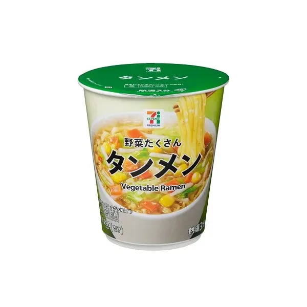 세븐일레븐 야채 탄멘 71g 일본편의점