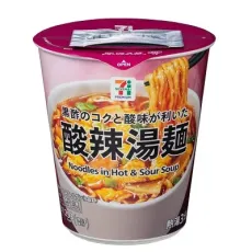 세븐일레븐 맵고 시큼한 수프 67g 일본편의점