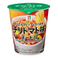 세븐일레븐 칠리 토마토 국수 68g 일본편의점