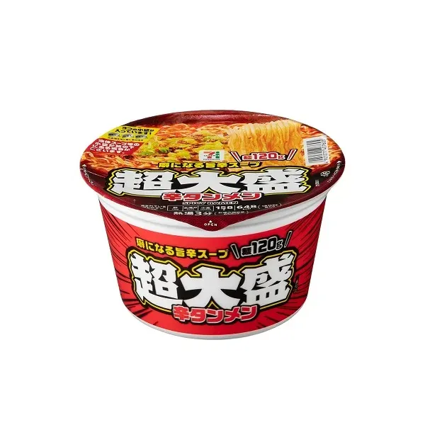 세븐일레븐 초대성 매운 탄멘 158g 일본편의점