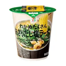 세븐일레븐 많이 볶은 소금라면 65g 일본편의점