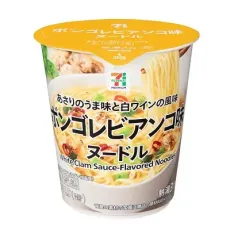 세븐일레븐 봉고레비안코맛 국수 67g 일본편의점