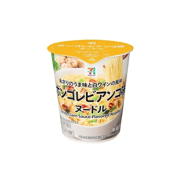 세븐일레븐 봉고레비안코맛 국수 67g 일본편의점