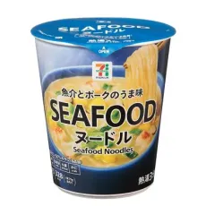 세븐일레븐 해산물 국수 75g 일본편의점