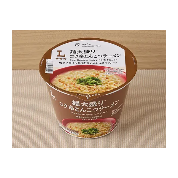 로손 면 국물 풍미 맛 돈코츠라면 106g 일본편의점