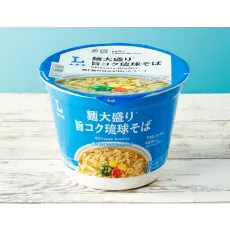 로손 면 국물 풍미 감칠맛 류큐 소바 104g 일본편의점