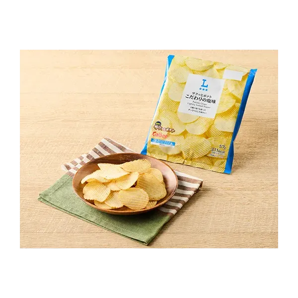 로손 자쿠와 감자 엄선한 짠맛 57g 일본편의점 간식