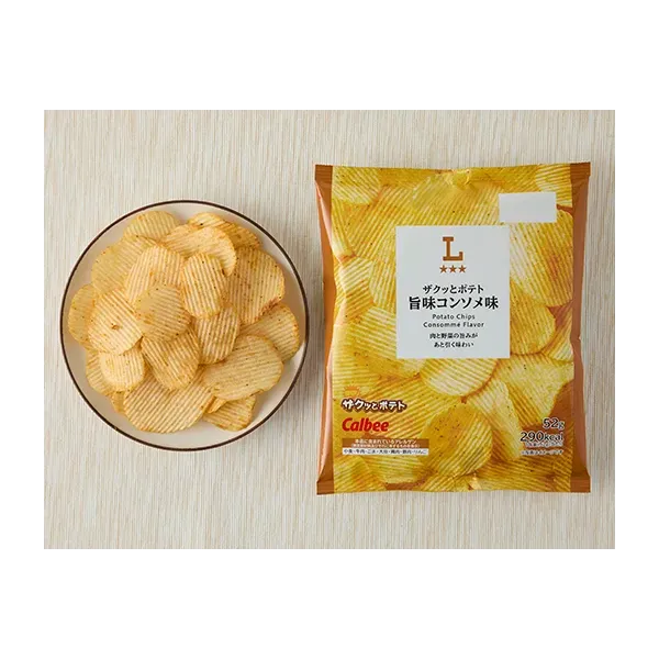 로손 자쿠와 감자 맛 콩소메 맛 52g 일본편의점 간식