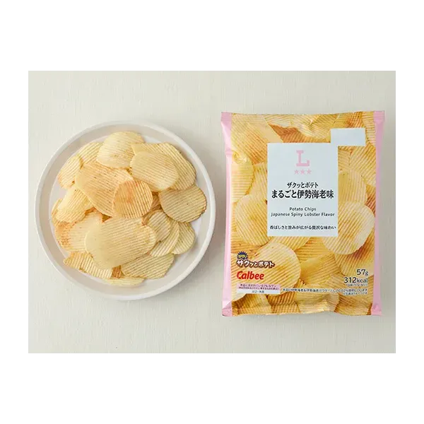 로손 자쿠와 감자 통째로 이세 새우 맛 57g 일본편의점 간식