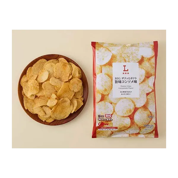 로손 BIG 자쿠토 감자 맛 콩소메 맛 100g 일본편의점 간식
